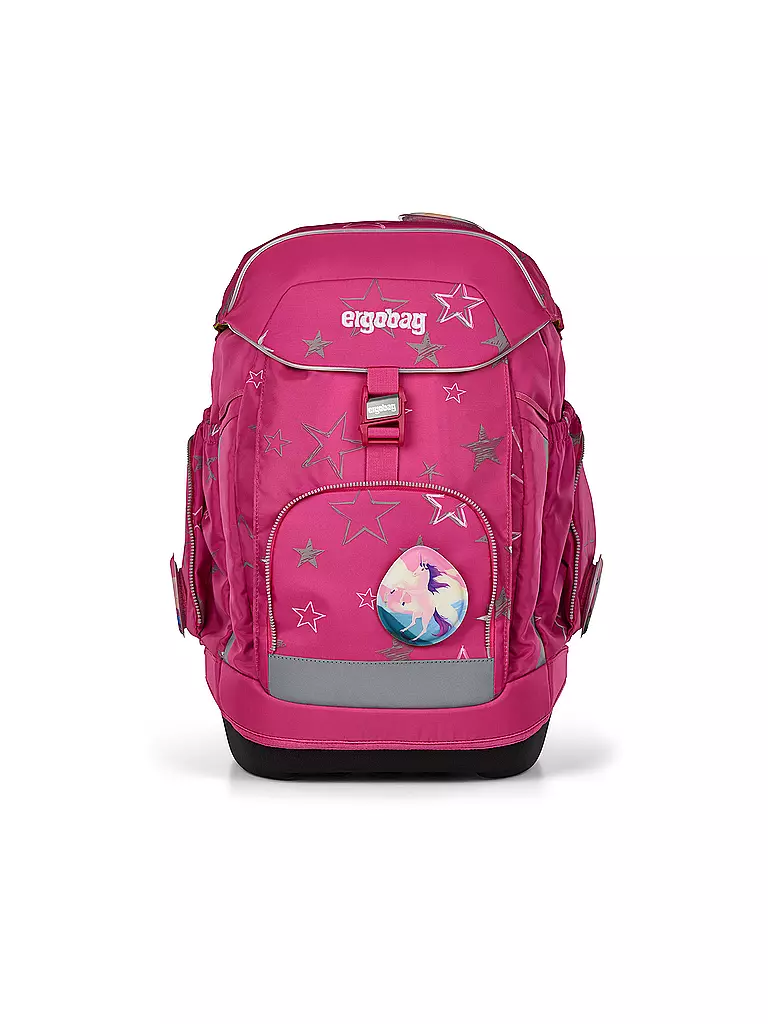 ERGOBAG | Set de cartable 6 pièces MAXI SternzauBär | Rose vif