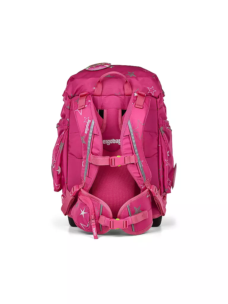 ERGOBAG | Set de cartable 6 pièces MAXI SternzauBär | Rose vif