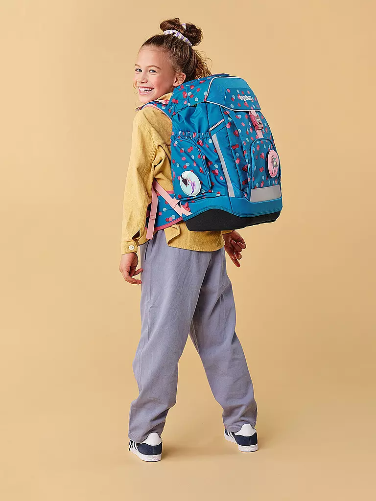 ERGOBAG | Set de cartable 6 pièces Maxi VoltiBär | Bleu