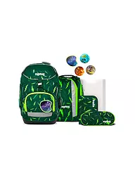 ERGOBAG | Set de cartable 6 pièces PACK Bärtastisch | Vert foncé