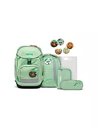 ERGOBAG | Set de cartable 6 pièces PACK Eco Hero - WaldzauBär | Vert clair