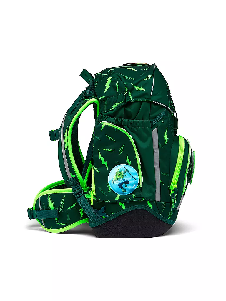 ERGOBAG | Set de cartable 6 pièces PACK Lumi - Bärtastisch | Vert foncé