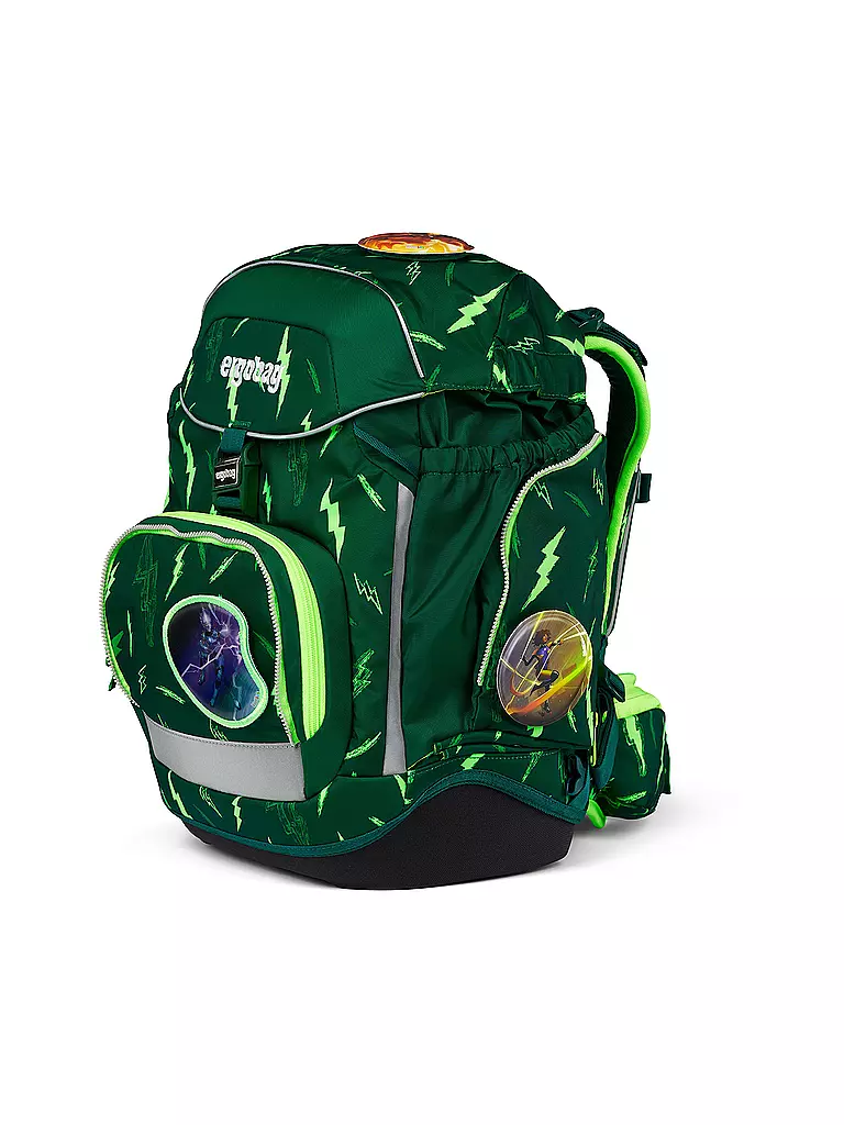 ERGOBAG | Set de cartable 6 pièces PACK Lumi - Bärtastisch | Vert foncé