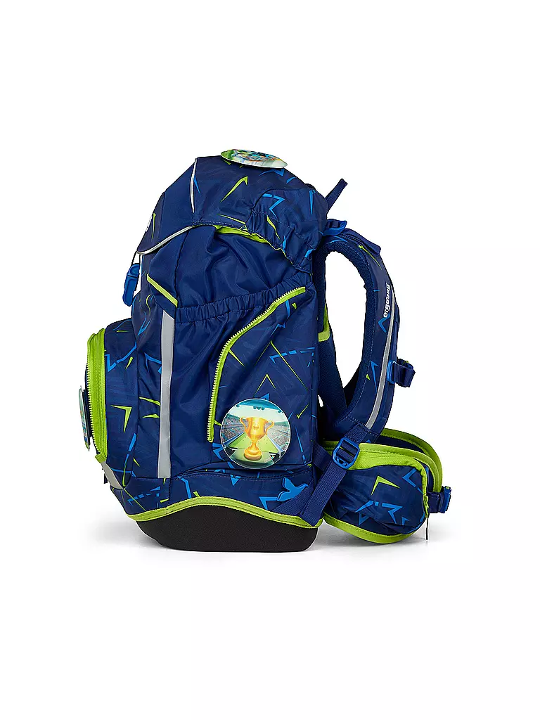 ERGOBAG | Set de cartable 6 pièces Spitzenreitbär | Bleu foncé