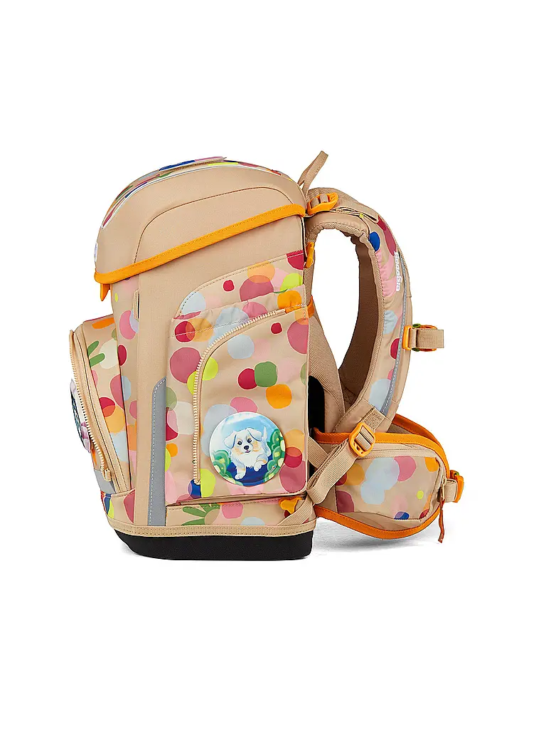 ERGOBAG | Set de cartables 5 pièces CUBO Flower PowBär 2026 | Beige