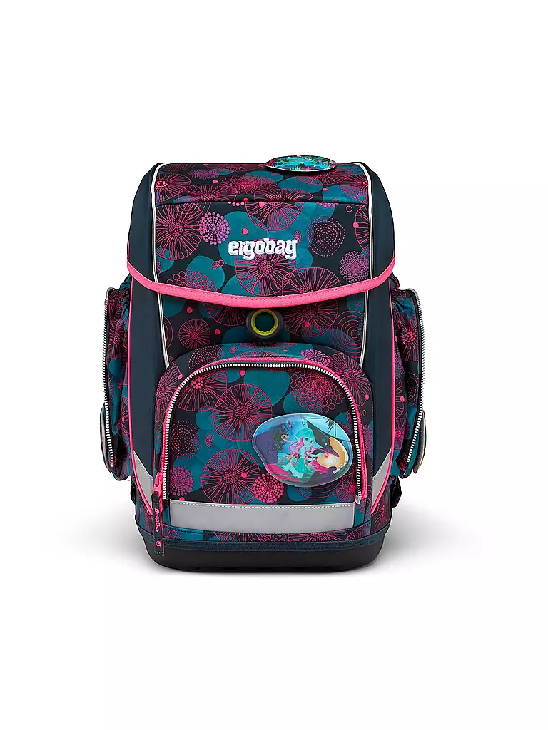 ERGOBAG | Set de cartables 5 pièces Cubo KorallBär | Bleu