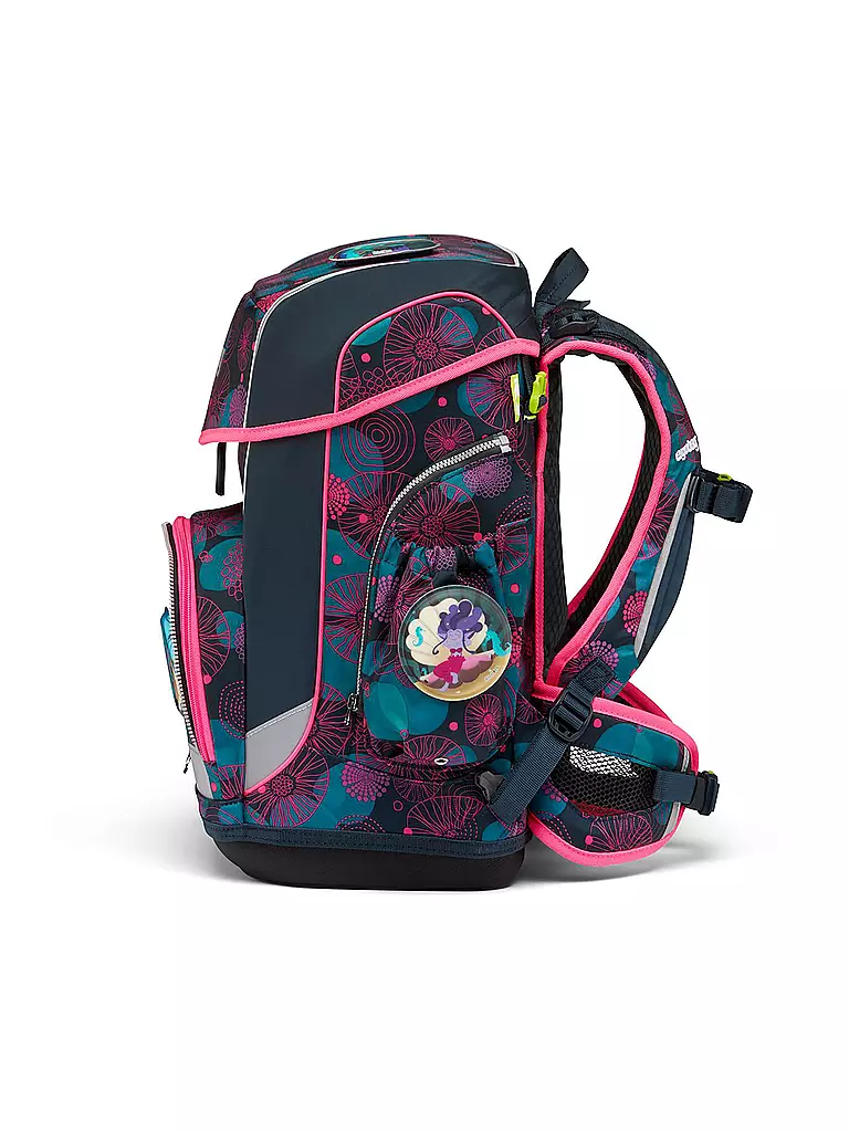 ERGOBAG | Set de cartables 5 pièces Cubo Light - KorallBär | Bleu foncé