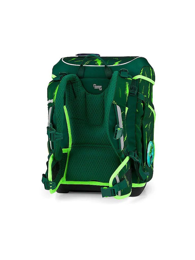 ERGOBAG | Set de cartables 5 pièces CUBO LIGHT 2026 | Vert foncé