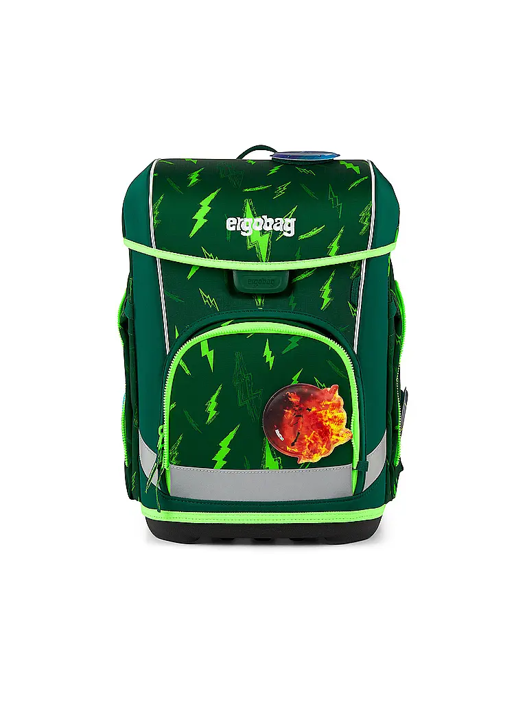 ERGOBAG | Set de cartables 5 pièces CUBO LIGHT 2026 | Vert foncé