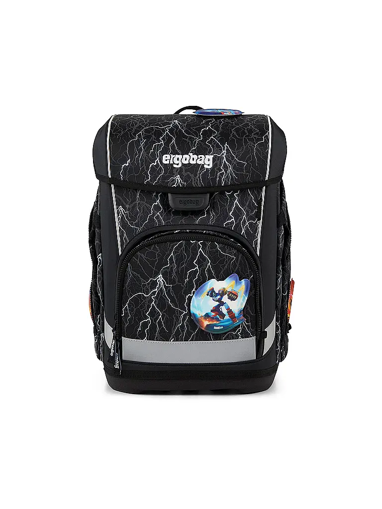 ERGOBAG | Set de cartables 5 pièces CUBO LIGHT 2026 | Noir