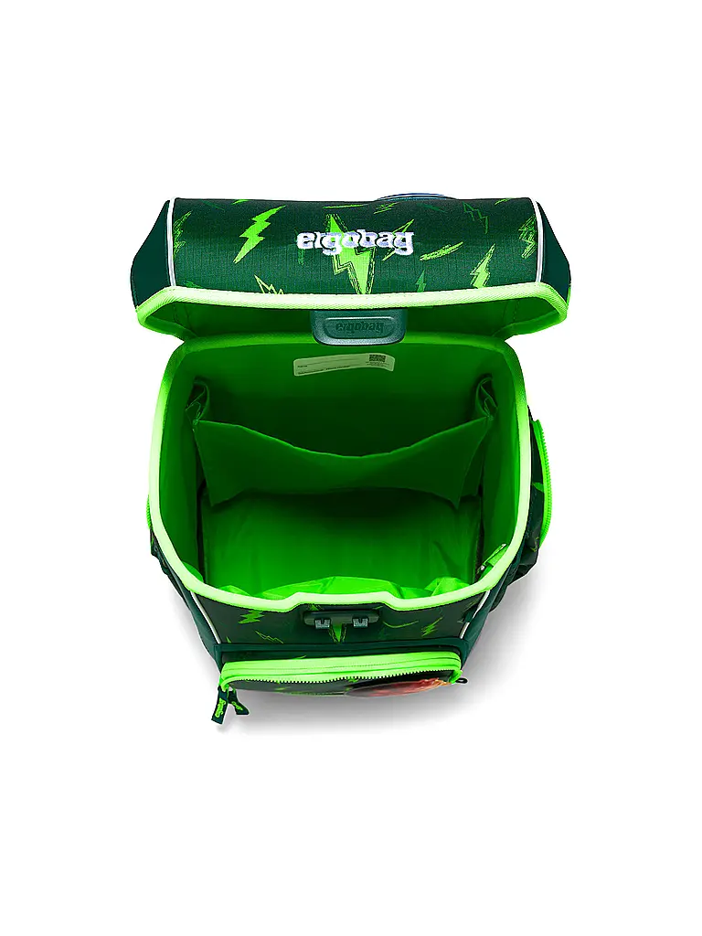 ERGOBAG | Set de cartables 5 pièces CUBO LIGHT 2026 | Vert foncé