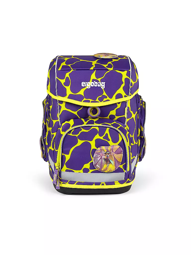 ERGOBAG | Set de cartables 5 pièces CUBO Lumi SuBärkraft | Lilas