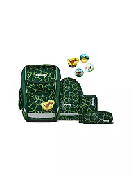 ERGOBAG | Set de cartables 5 pièces CUBO | Vert foncé