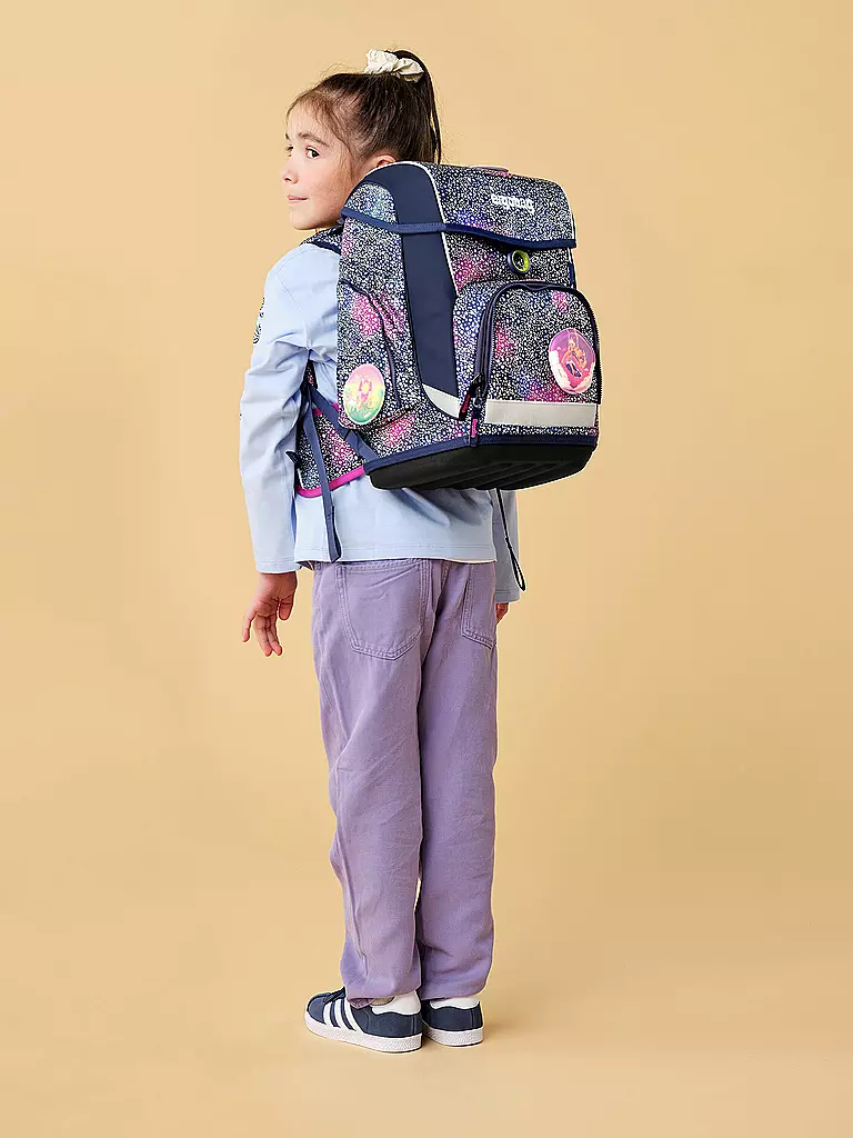 ERGOBAG | Set de cartables 5 pièces CUBO | Bleu foncé