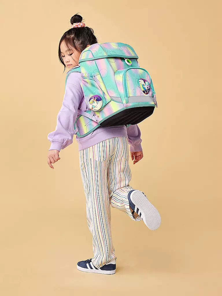 ERGOBAG | Set de cartables 5 pièces CUBO | Turquoise