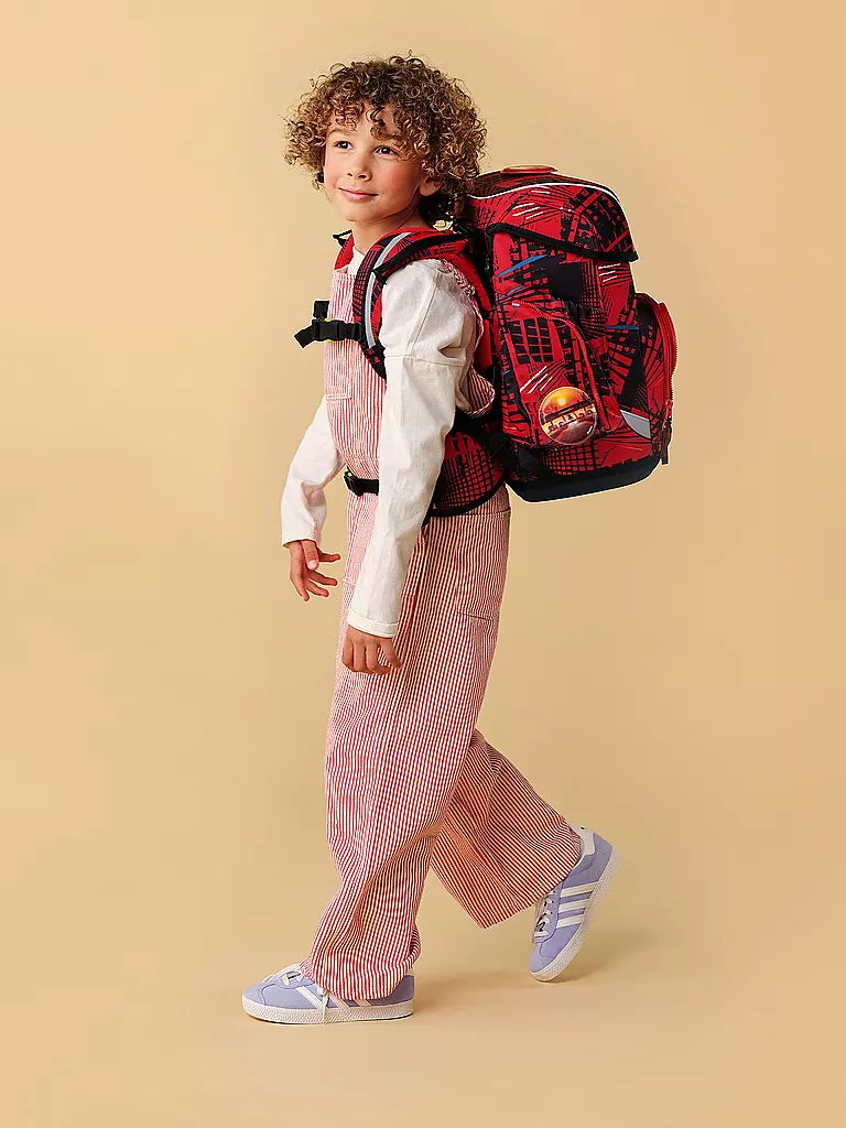 ERGOBAG | Set de cartables 5 pièces CUBO | Rouge