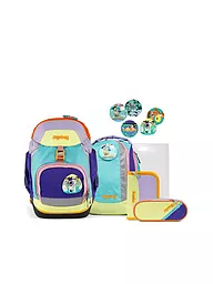 ERGOBAG | Ensemble de cartables 5 pièces Pack Stadt Bärwohner | Multicolore