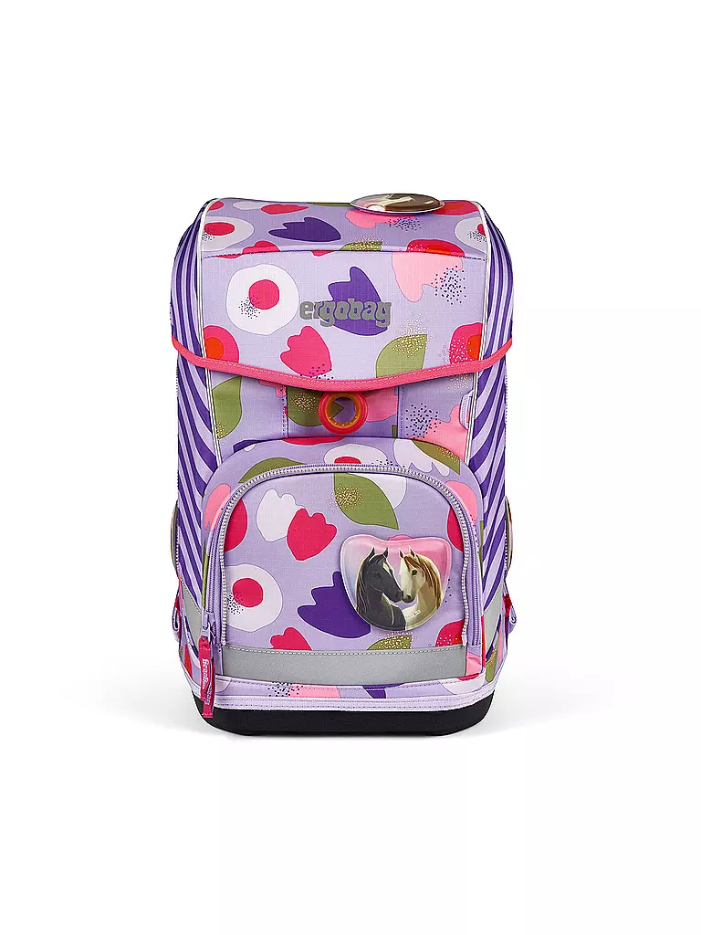 ERGOBAG | Set de cartables 6 pièces CUBO Light - BlütenzauBär | Lilas