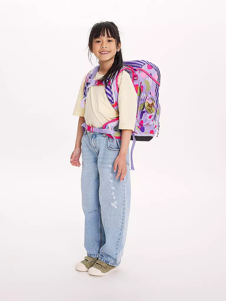 ERGOBAG | Set de cartables 6 pièces CUBO Light - BlütenzauBär | 