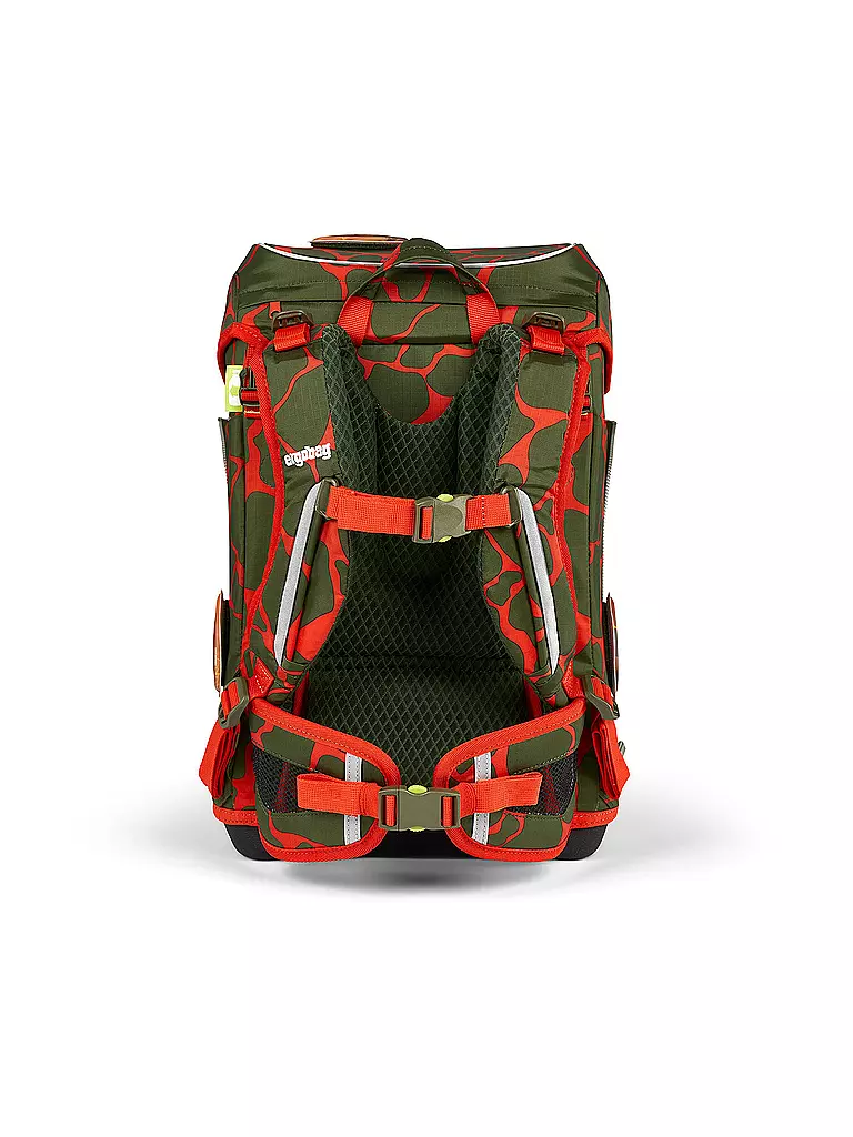 ERGOBAG | Set de cartables 6 pièces CUBO Light Lumi - FeuerspeiBär | Olive