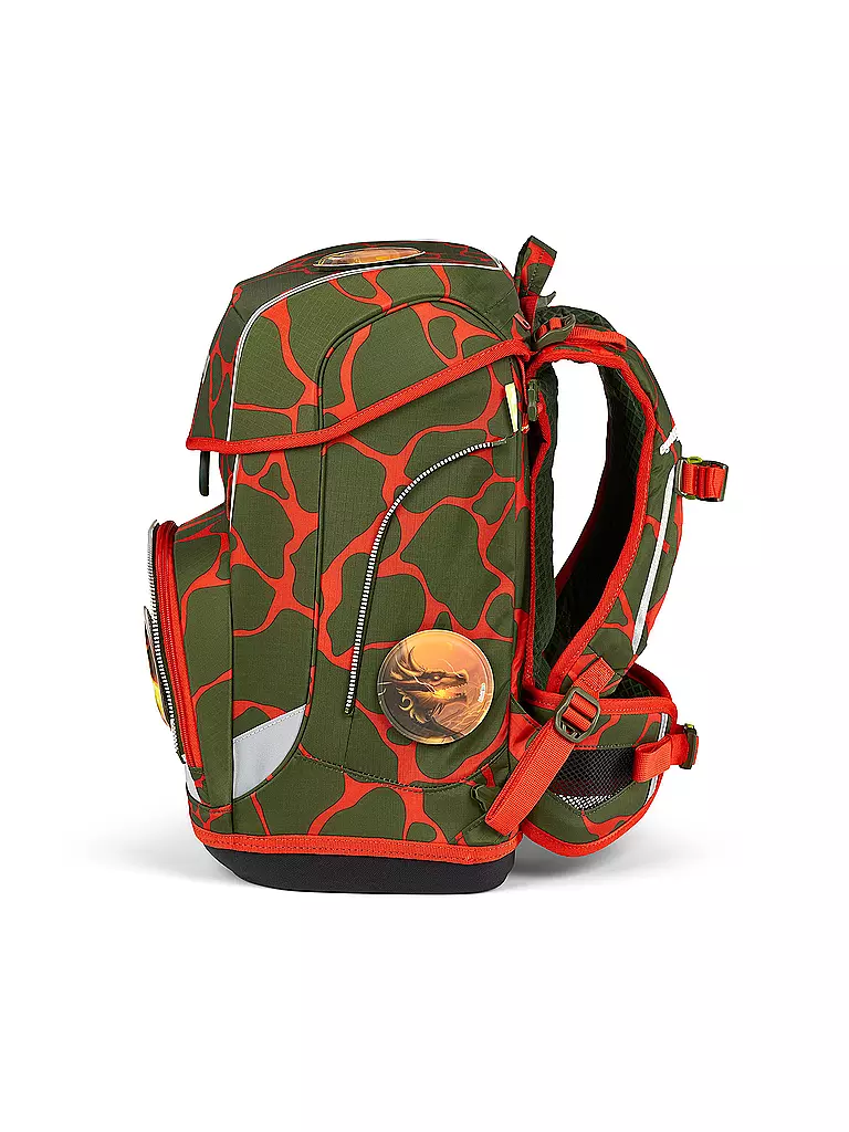 ERGOBAG | Set de cartables 6 pièces CUBO Light Lumi - FeuerspeiBär | Olive