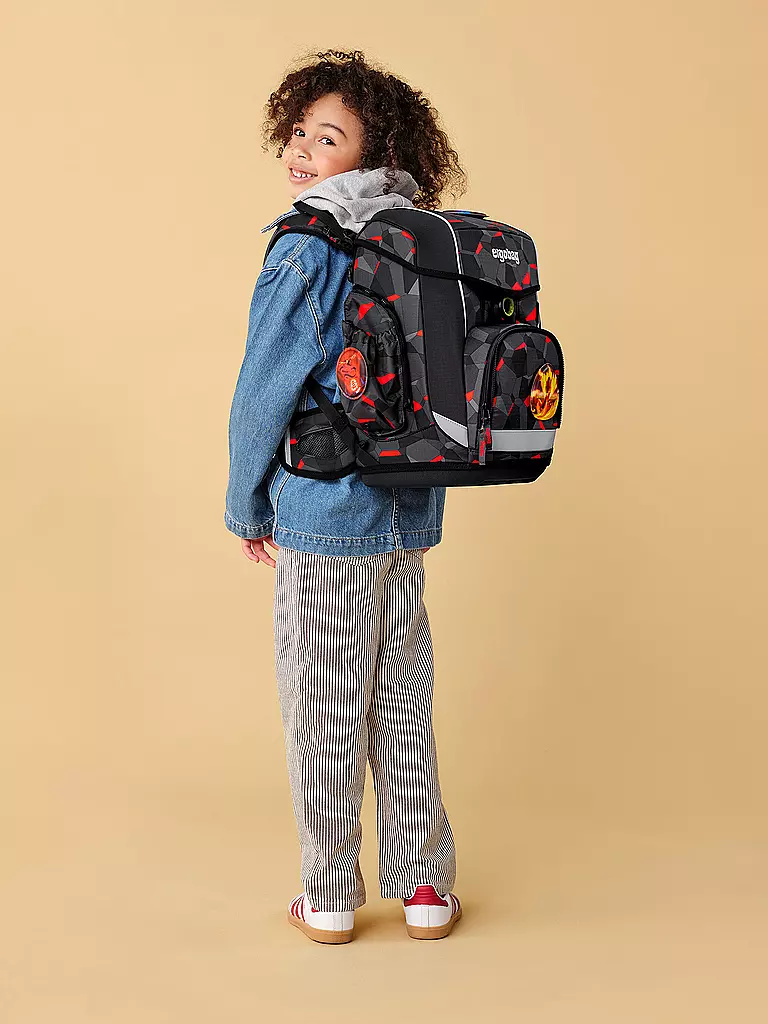 ERGOBAG | Set de cartables 6 pièces CUBO LIGHT TaekBärdo | Noir