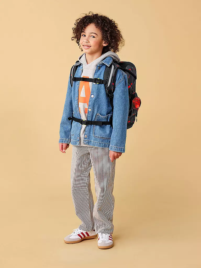 ERGOBAG | Set de cartables 6 pièces CUBO LIGHT TaekBärdo | Noir