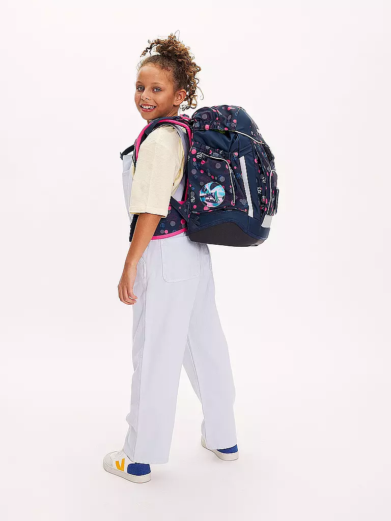 ERGOBAG | Set de cartables 6 pièces MAXI Reflex Glow - PhantBärsiewelt | 