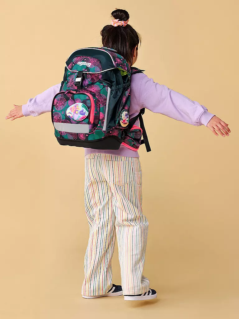 ERGOBAG | Set de cartables 6 pièces PACK KorallBär | Bleu foncé