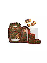 ERGOBAG | Ensemble de cartables 6 pièces PACK Lumi - PerlentauchBär | Olive
