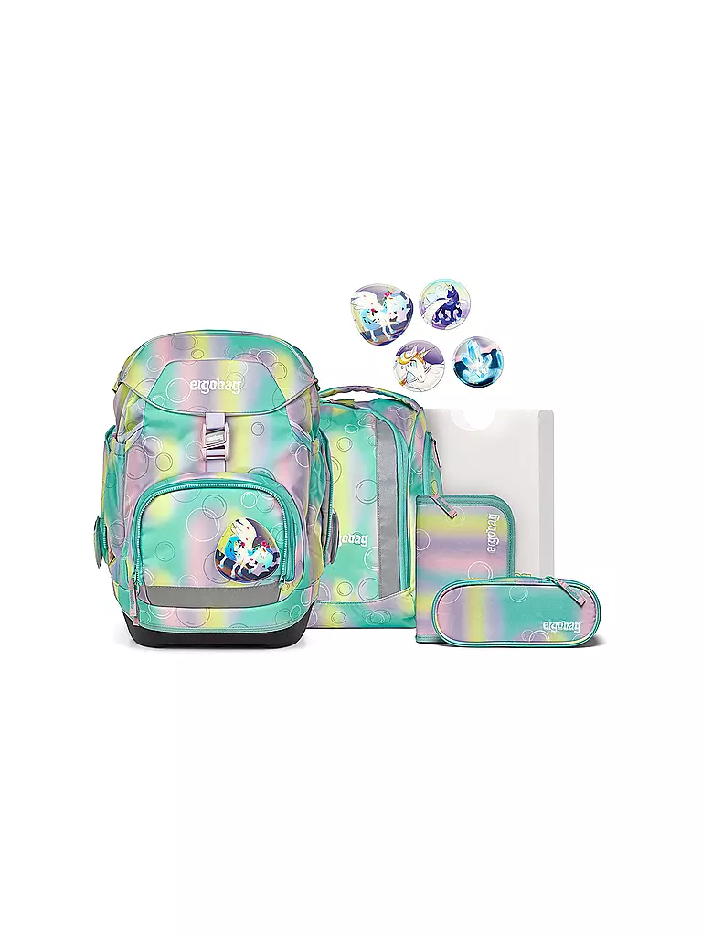 ERGOBAG | Set de cartables 6 pièces PACK ZauBärwelt | Turquoise