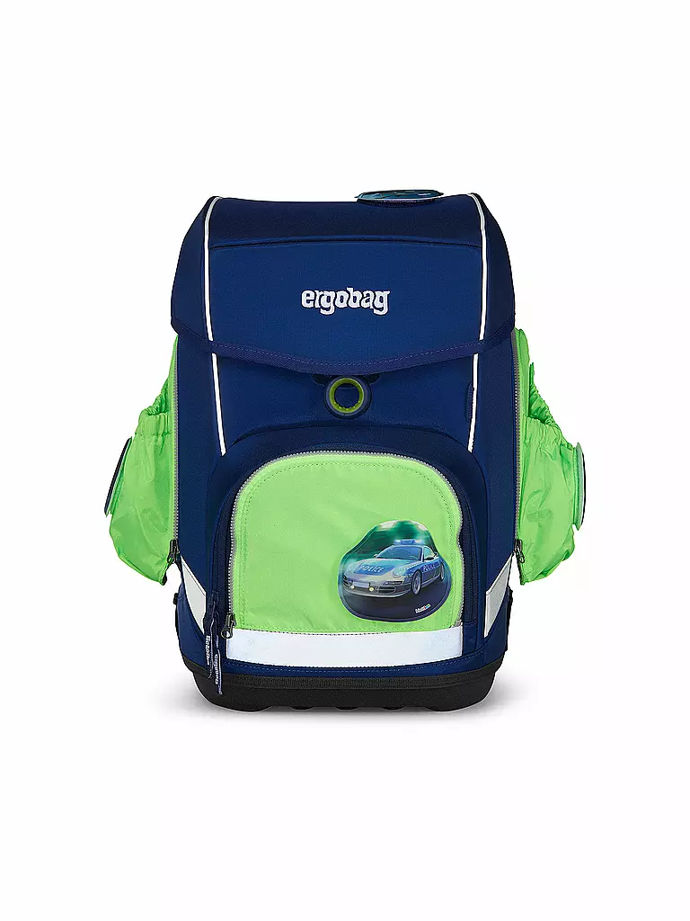 ERGOBAG | Set de poches latérales zippées vert | Vert clair