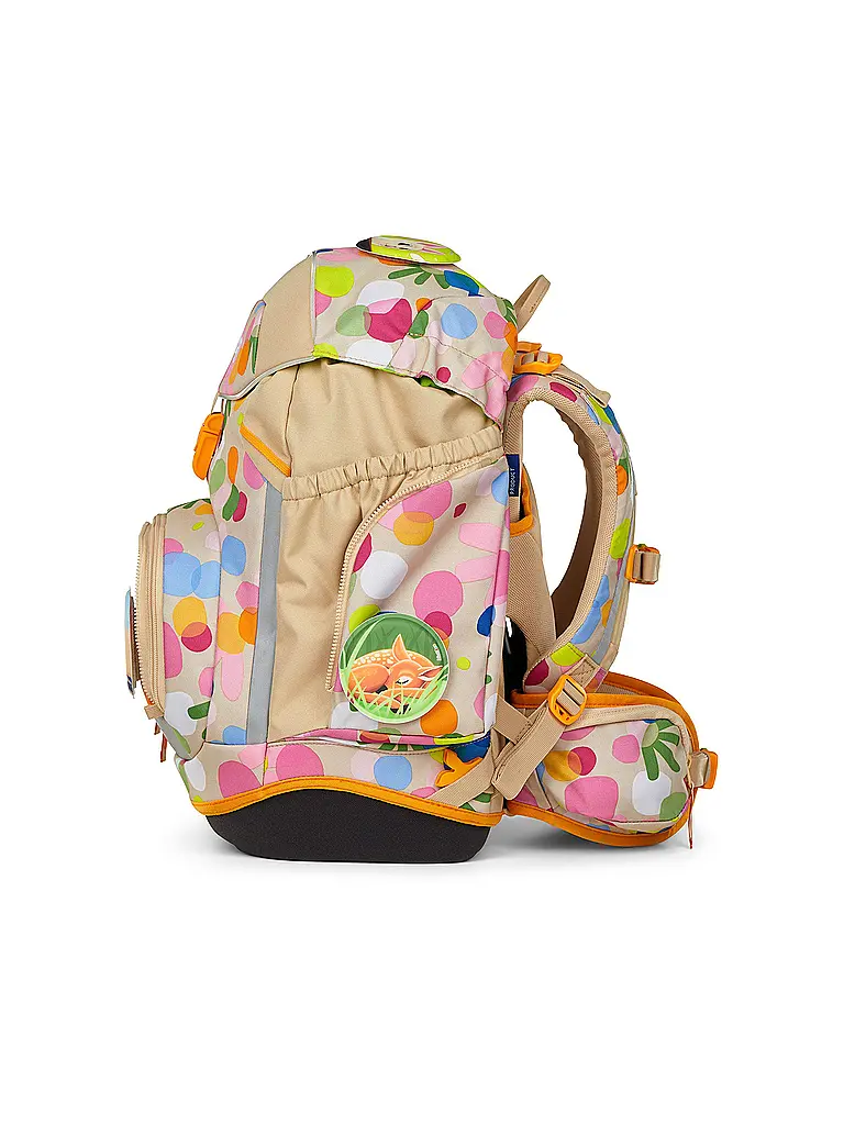 ERGOBAG | Set de sac à dos scolaire 6 pièces Flower PowBär 2026 | Beige