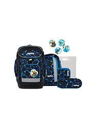 ERGOBAG | Set de sac à dos scolaire 6 pièces Maxi Bärassic Garden | Noir