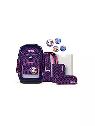 ERGOBAG | Set de sac à dos scolaire 6 pièces Maxi Perlentaucher | Bleu foncé