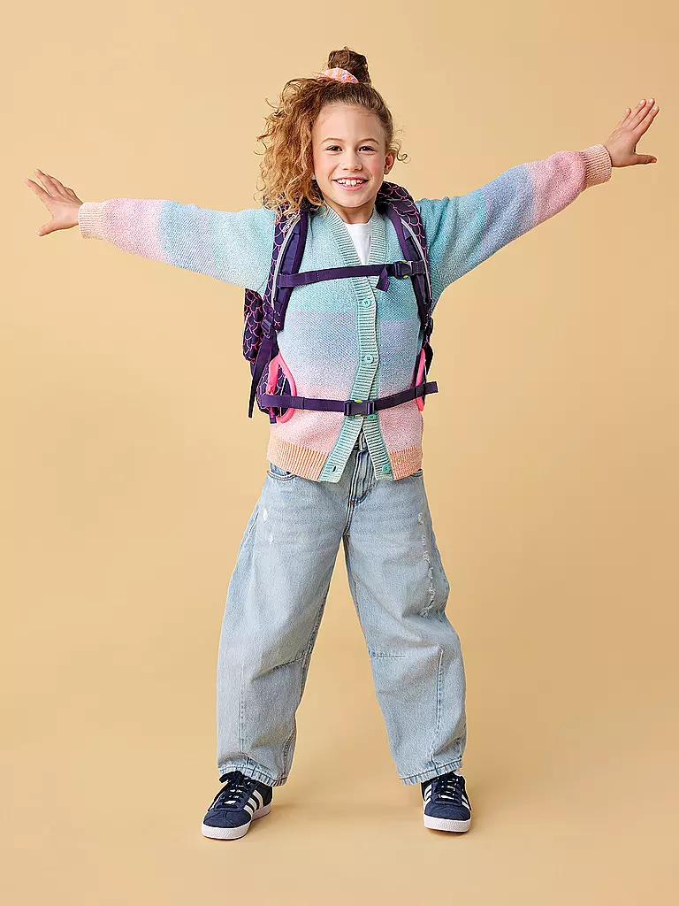 ERGOBAG | Set de sac à dos scolaire 6 pièces Maxi Perlentaucher |