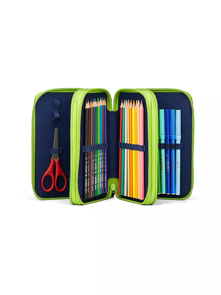 ERGOBAG | Trousse - Maximäppchen SpitzenreitBär | Bleu foncé