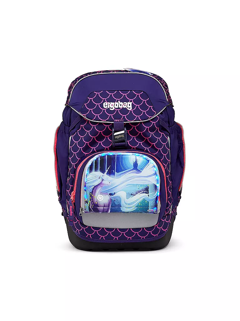 ERGOBAG | Zip Set Zippies LED Licorne | bunt