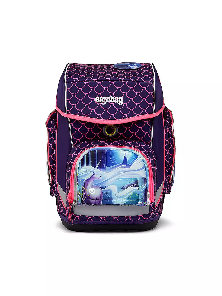 ERGOBAG | Zip Set Zippies LED Licorne | bunt