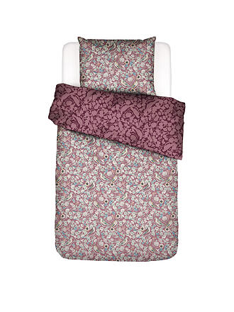 ESSENZA | Housse de couette en satin ALESTE 70x90cm/140x200cm Mauve