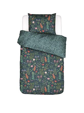 ESSENZA | Housse de couette en satin MARIGOLD 70x90cm/140x200cm Gris ardoise