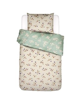 ESSENZA | Linge de lit en satin FIORA 70x90cm/140x200cm Vanille