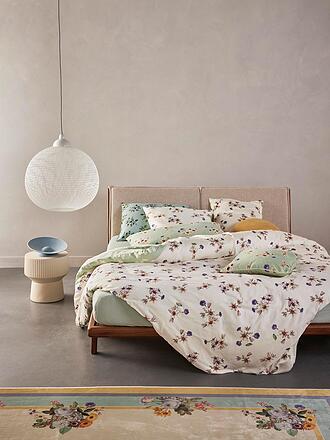 ESSENZA | Linge de lit en satin FIORA 70x90cm/140x200cm Vanille