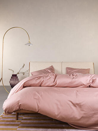 ESSENZA | Housse de couette en satin 70x90cm / 140x200cm COLETTA Woodrose