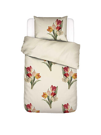 ESSENZA | Linge de lit en satin TOSCA 70x90/140x200 Vanille