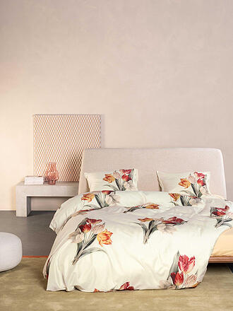 ESSENZA | Linge de lit en satin TOSCA 70x90/140x200 Vanille