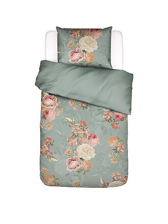 ESSENZA | Linge de lit en satin ORIANNA 70x90/140x200cm Dusty Teal