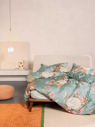 ESSENZA | Linge de lit en satin ORIANNA 70x90/140x200cm Dusty Teal