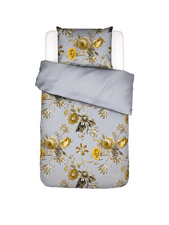 ESSENZA | Linge de lit en satin FLOREAN 70x90/140x200cm Grey