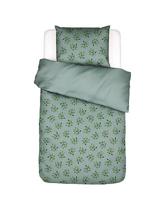 ESSENZA | Linge de lit JOLIEN 70x90cm / 140x200cm Surf Green